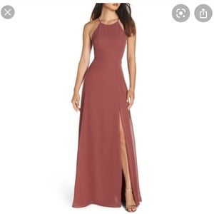 Jenny Yoo Kayla Cinnamon Rose Bridesmaid Dress